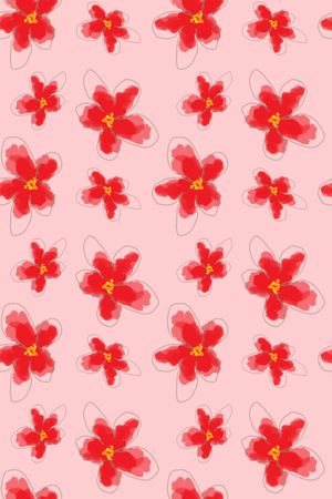 小清新印花华亿平台图片