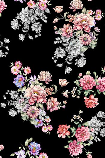 手绘印花华亿平台图片