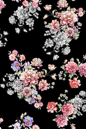 手绘印花华亿平台图片