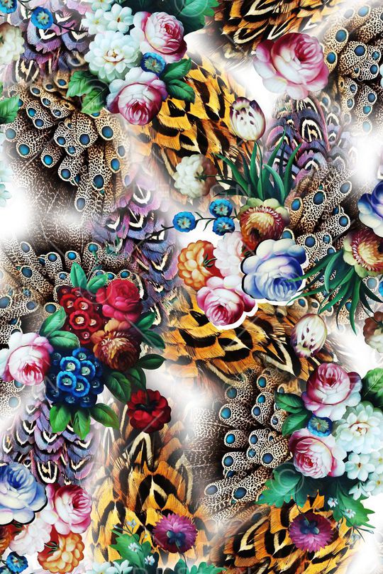 手绘印花华亿平台图片