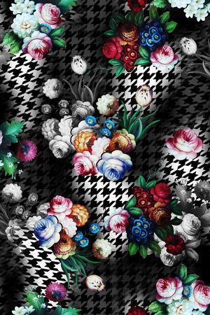 手绘印花华亿平台图片