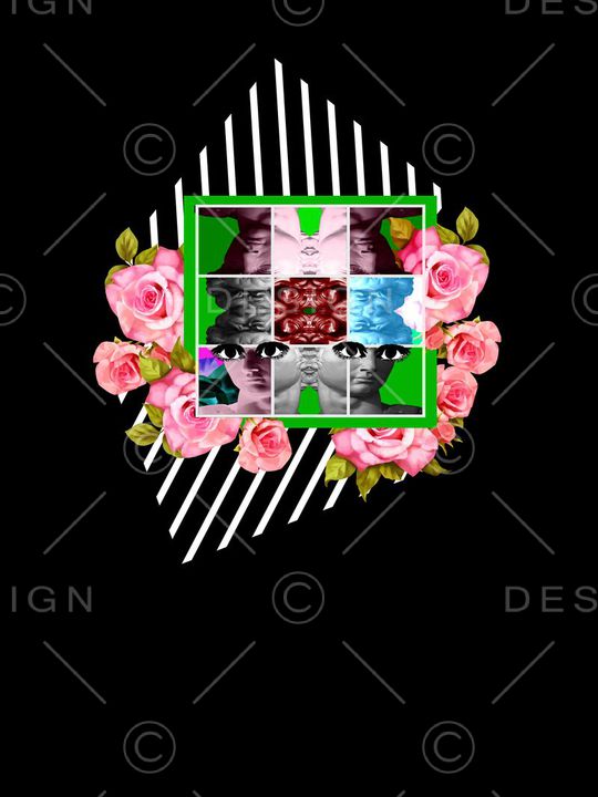 雕塑印花华亿平台图片