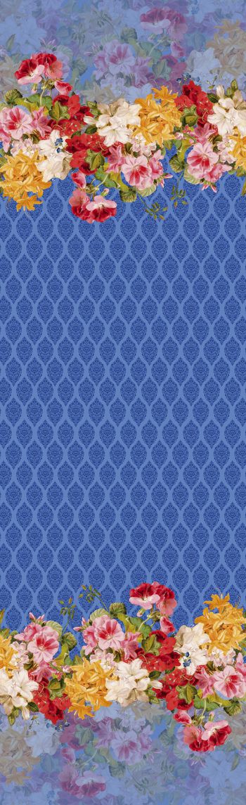 456827-花卉两头经典围巾华亿平台