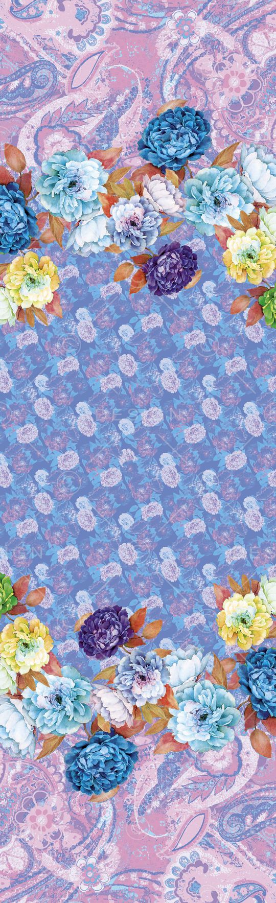 手绘印花华亿平台图片