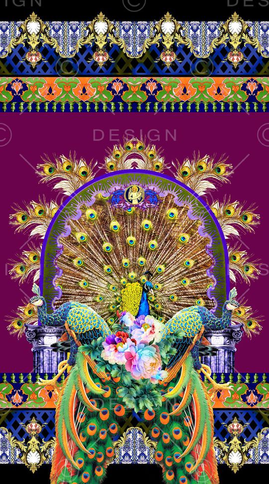 2016春夏印花华亿平台图片