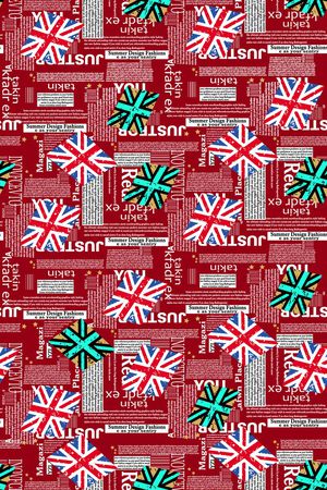 美国国旗印花华亿平台图片