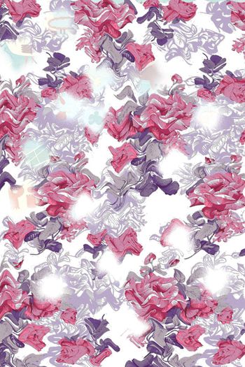 波浪印花华亿平台图片