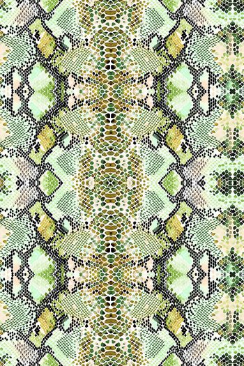 457011-蛇皮纹狂想曲 不规则多边形 动物纹