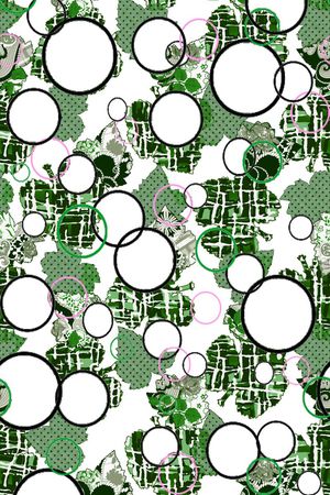 抽象印花华亿平台图片