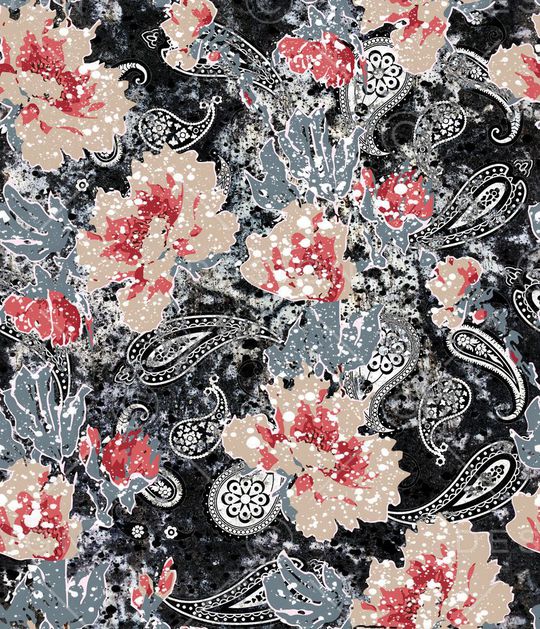 肌理印花华亿平台图片