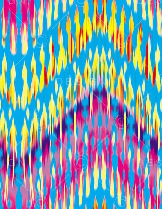 绚丽曲线印花华亿平台图片