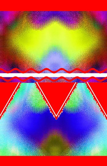 彩条印花华亿平台图片