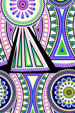 几何印花华亿平台图片