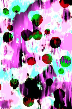 抽象印花华亿平台图片