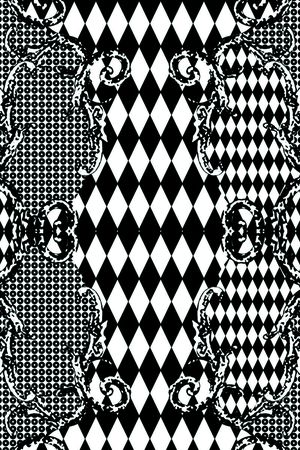 手绘大牌休闲风印花华亿平台图片