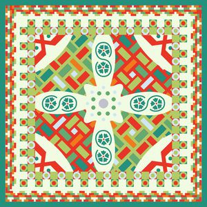 几何印花华亿平台图片