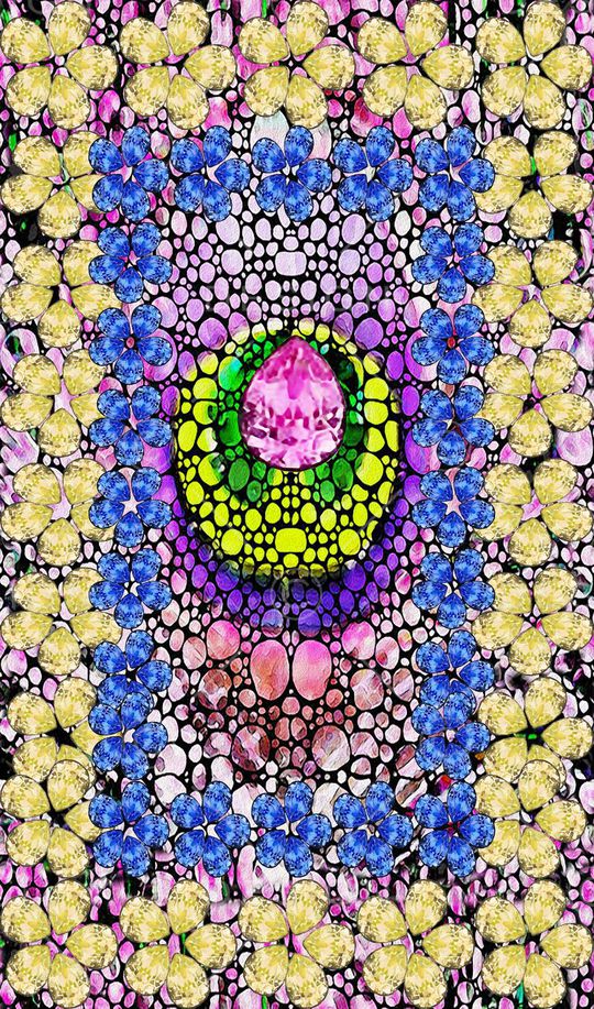 孔雀印花华亿平台图片