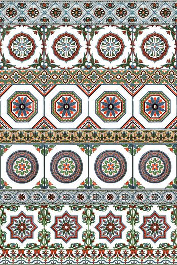 457332-潮流民族风欧美古典纹样大牌挂毯式印