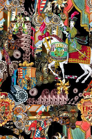 时尚印花华亿平台图片