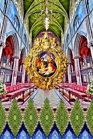 欧式印花华亿平台图片