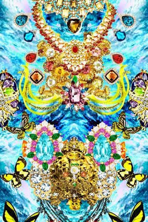 时尚印花华亿平台图片