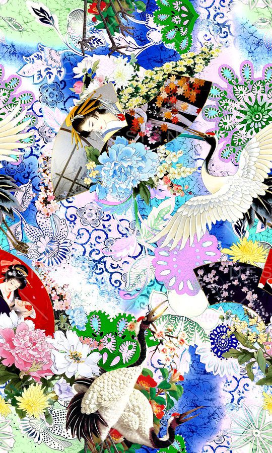 日式印花华亿平台图片