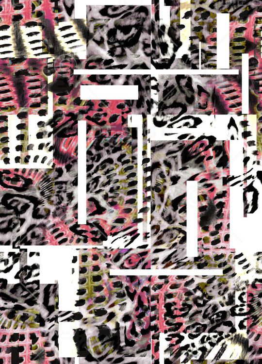 潮流时尚印花华亿平台图片