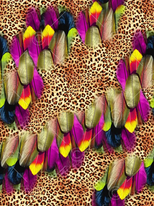 动物纹印花华亿平台图片