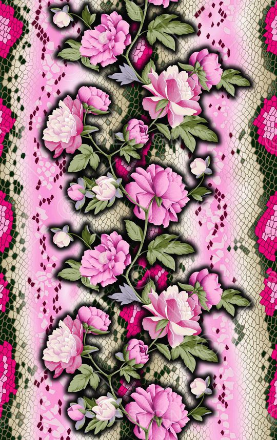 流行时尚印花华亿平台图片