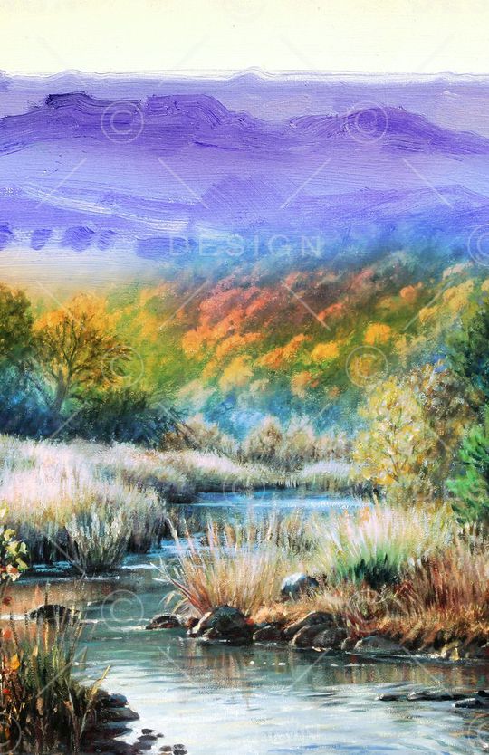 风景印花华亿平台图片