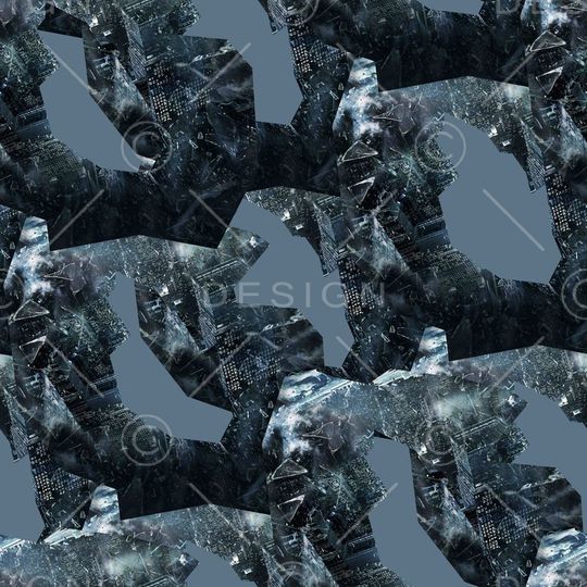 不规则印花华亿平台图片