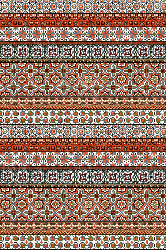 宫廷风印花华亿平台图片