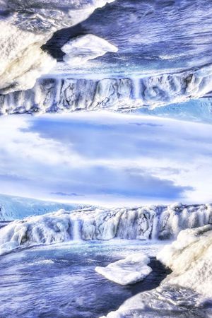 自然景观印花华亿平台图片