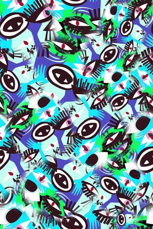 插画印花华亿平台图片