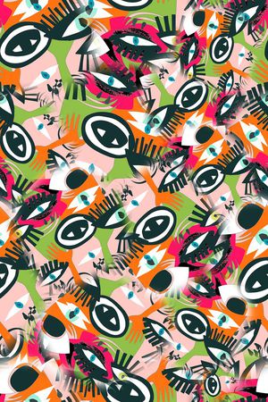 插画印花华亿平台图片