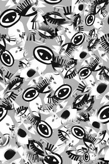 457621-趣味插画手绘眼睛