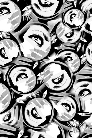 涂鸦印花华亿平台图片