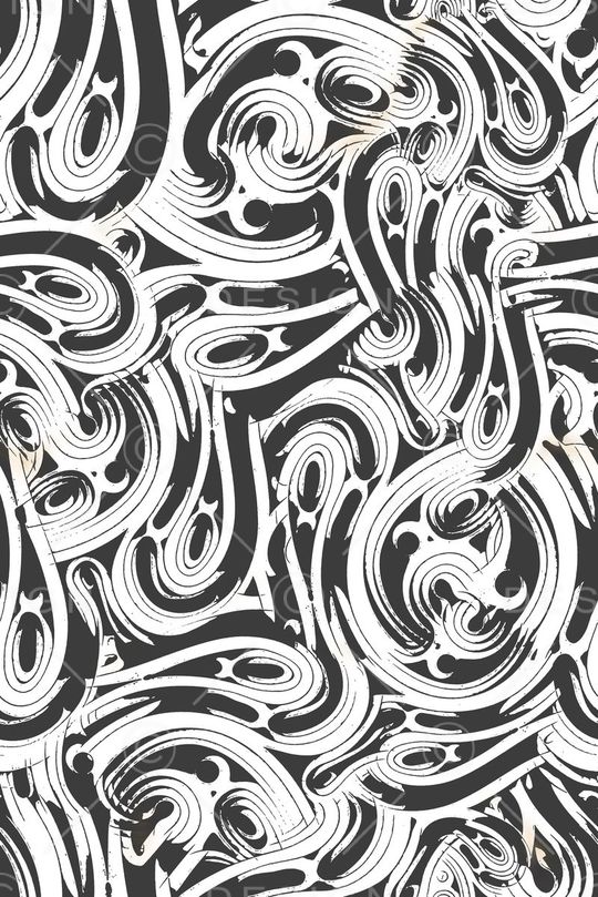 抽象印花华亿平台图片