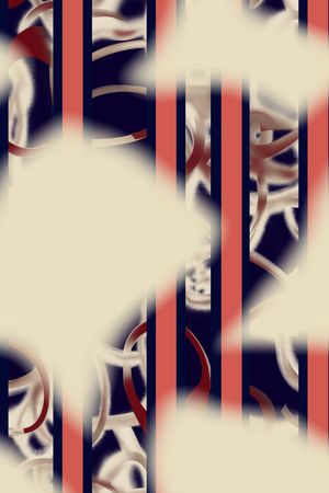 抽象印花华亿平台图片