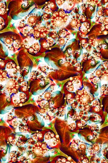 457673-	炫丽鲜红抽象色彩