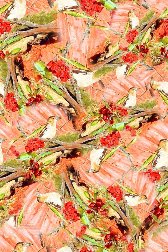 鸟印花华亿平台图片