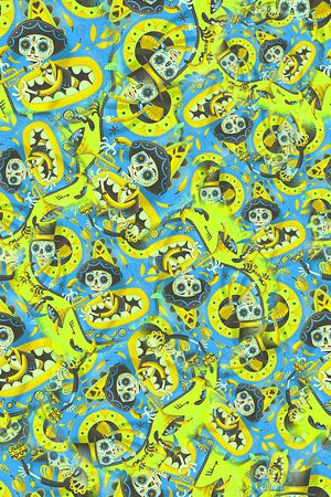 插画印花华亿平台图片