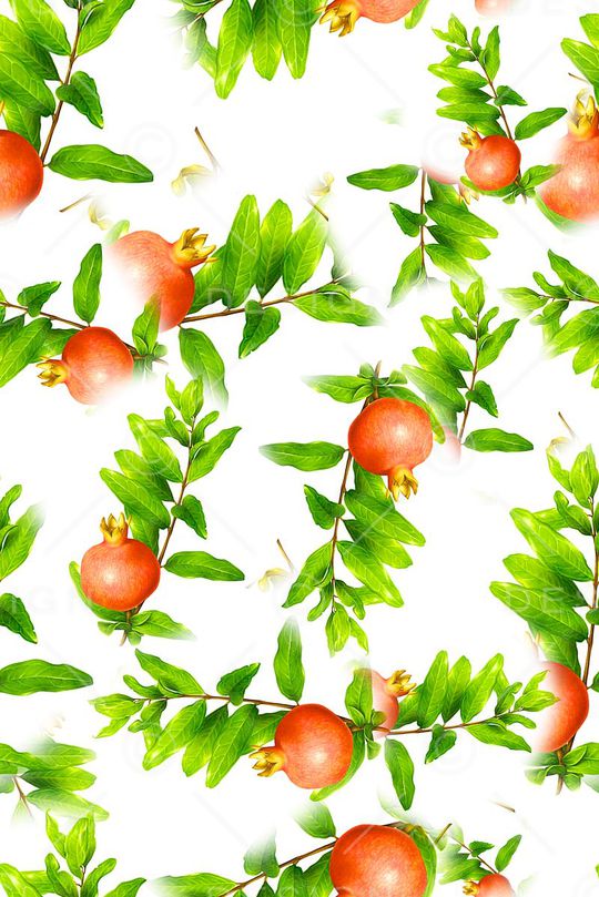 石榴印花华亿平台图片