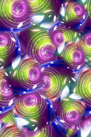 抽象印花华亿平台图片