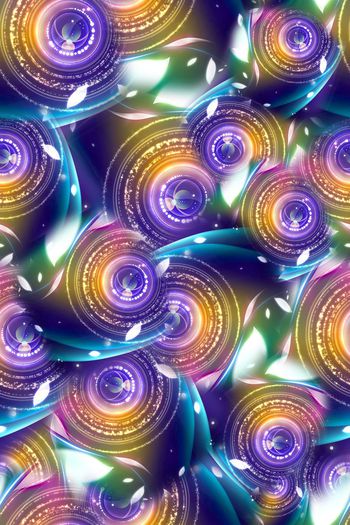 457752-炫彩魔力光圈