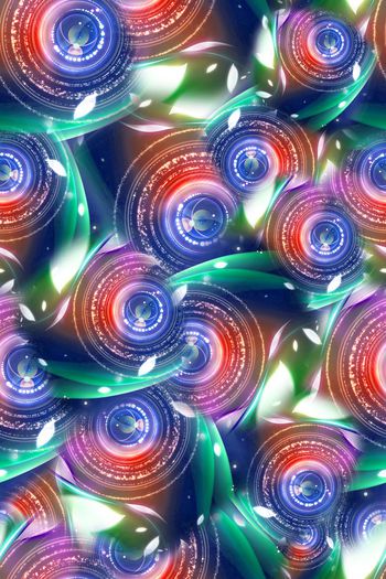 457753-炫彩魔力光圈