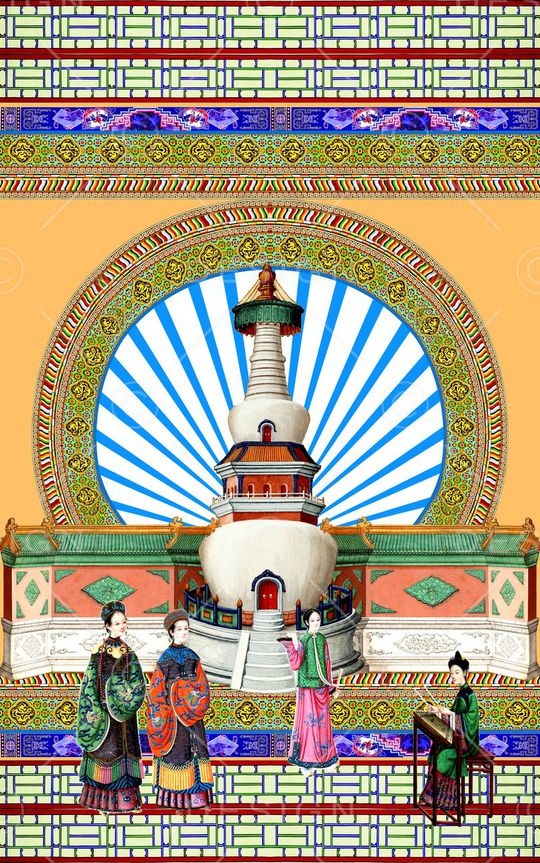 2016春夏印花华亿平台图片