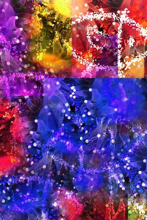 抽象印花华亿平台图片