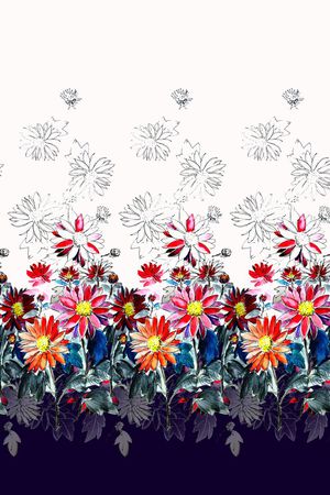 二方连续印花华亿平台图片