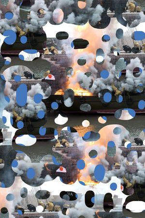 复古印花华亿平台图片